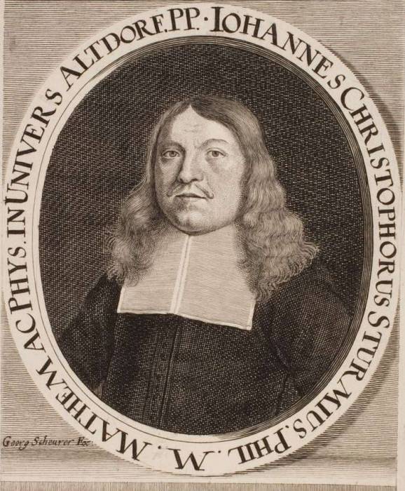 teacher: Johann Cristoph Sturm