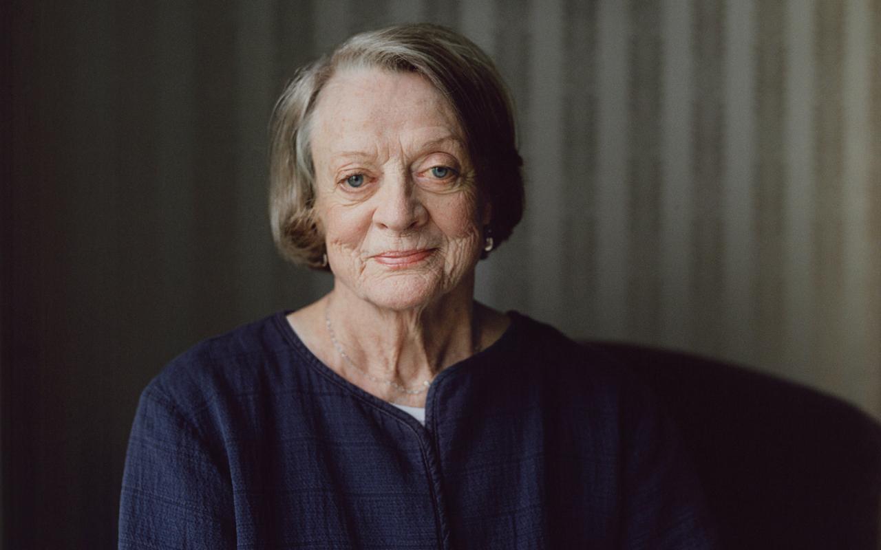 Wife: Maggie Smith
