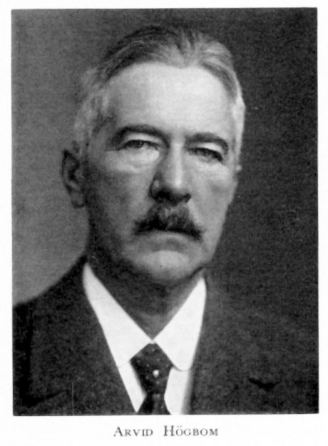 colleague: Arvid Gustaf Högbom 