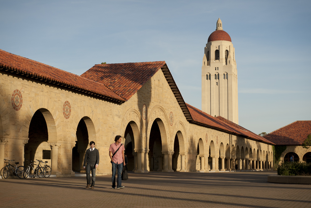 Education period of Richard Johnston in Stanford University