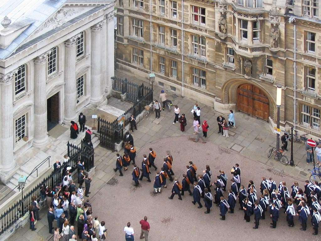 Education period of William Thomas in The University of Cambridge