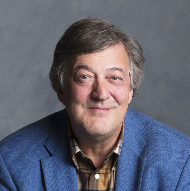 friend, colleague: Stephen Fry
