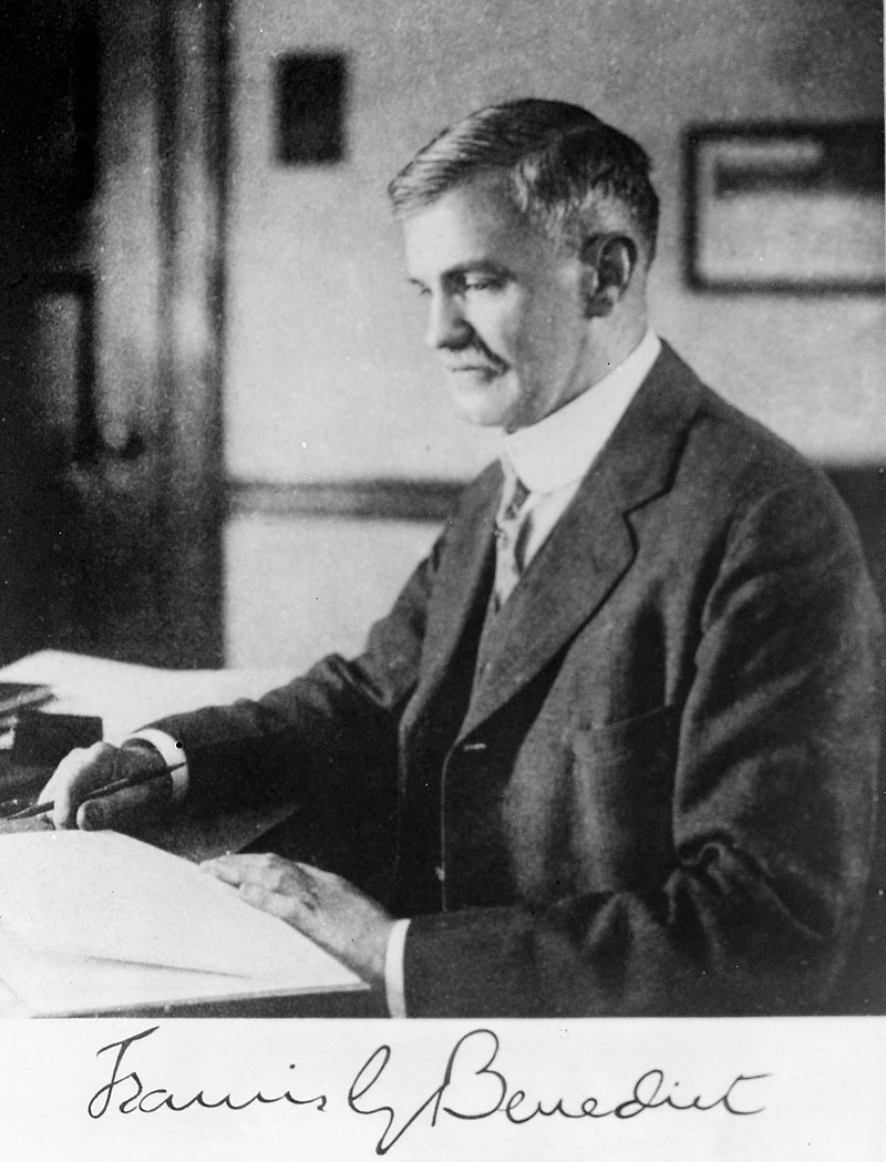 collaborator: Francis Gano Benedict