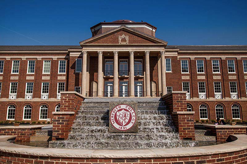 Education period of Phyllis Trible in Meredith College