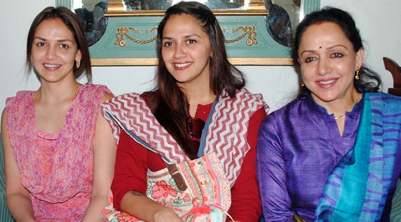Stepmother: Hema Malini 