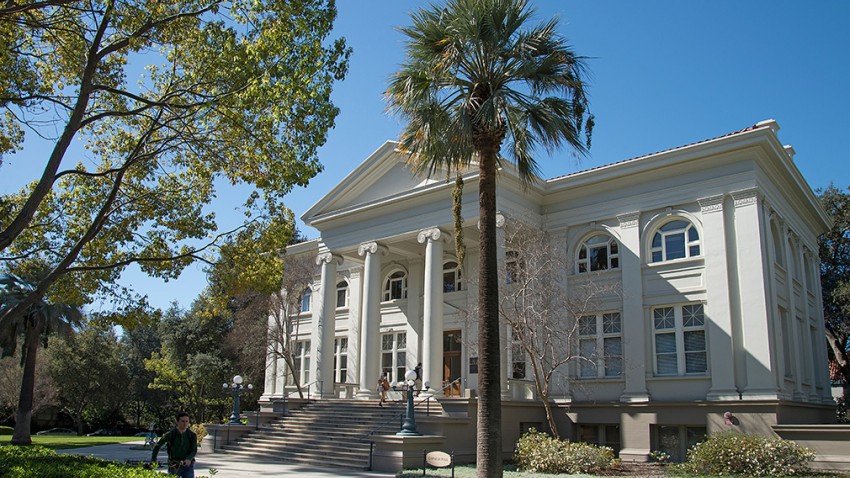 Education period of Wright Morris in Pomona College