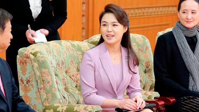 Wife:  Ri Sol-ju 