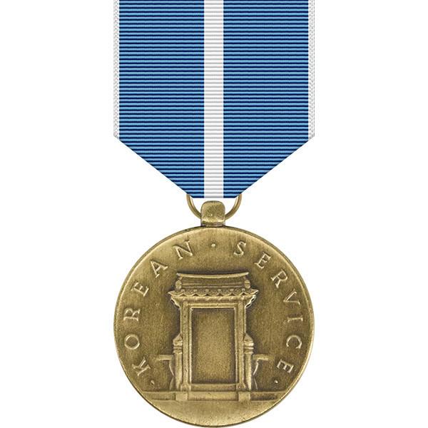 Korean Service Medal with Bronze Campaign Star