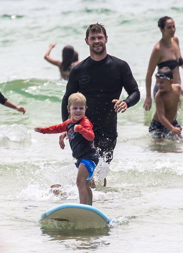 Son: Sasha Hemsworth