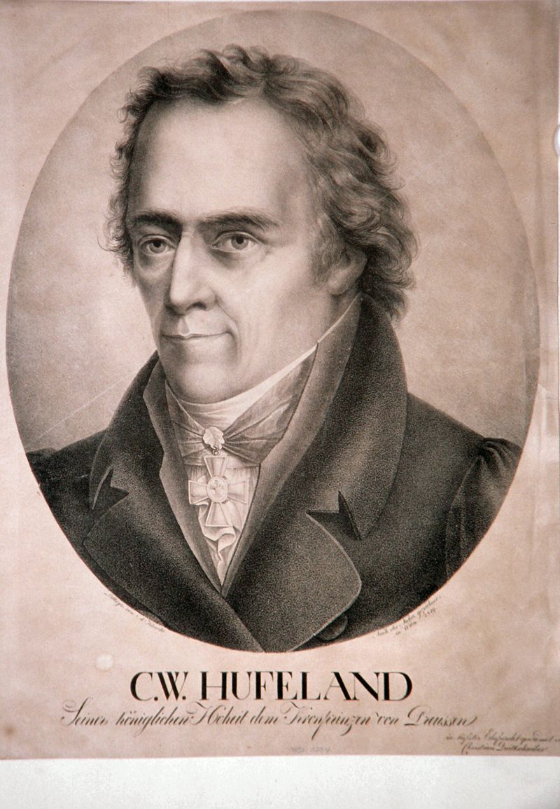 teacher: Christoph W. Hufeland