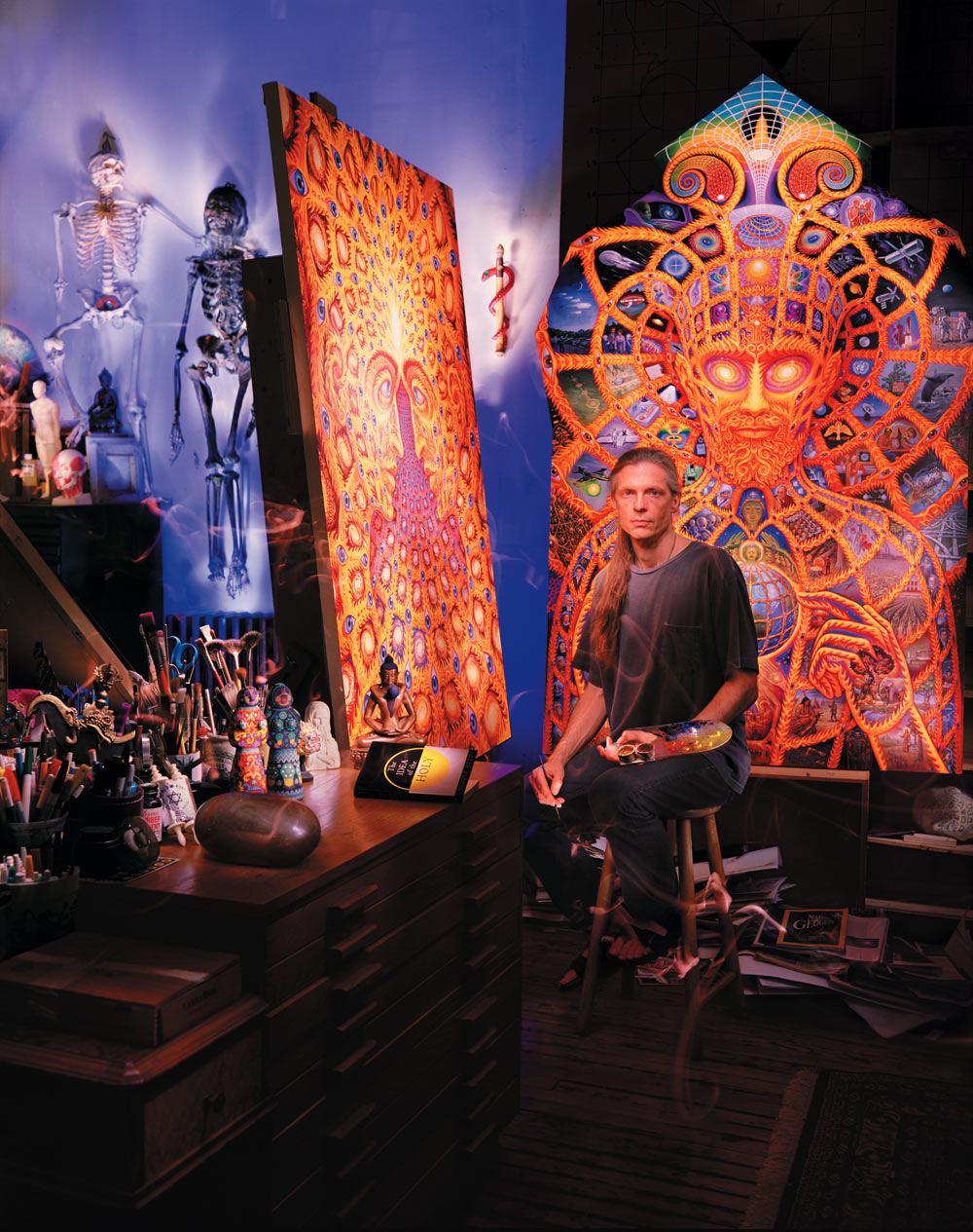 Career period of Alex Grey in career