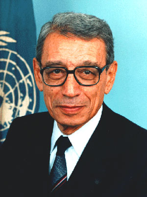 BOUTROS GHALI