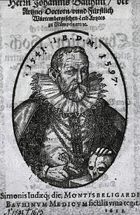 Brother: Johann (or Jean) Caspar Bauhin 