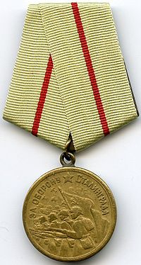 Medal For the Defence of Leningrad