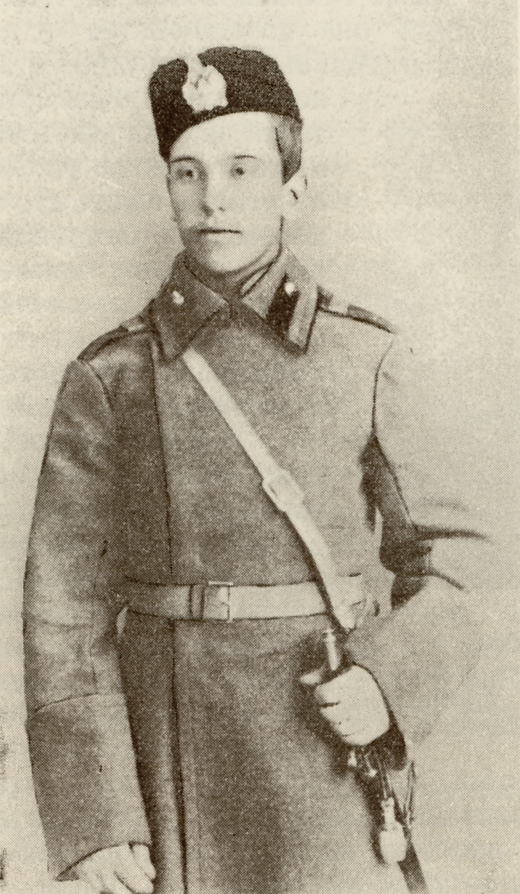 Education period of Nikolai Beliaev in Mikhailovskaya Artilleriiskaya Academy
