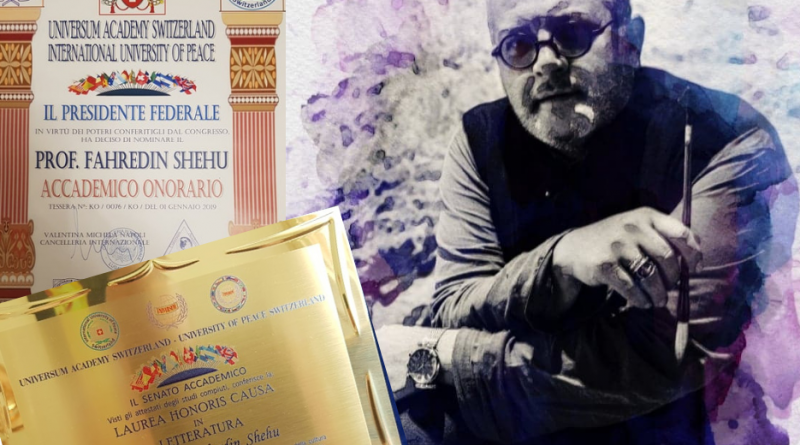 Doctor Honoris Causa for Literature 2019, Universum Academy
