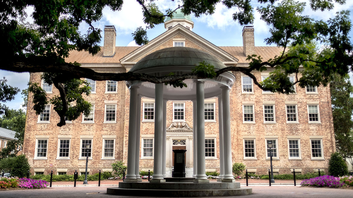 Education period of Shirley Clarke in University of North Carolina