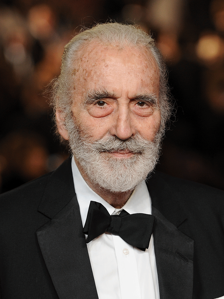 Christopher Lee (May 27, 1922 — June 7, 2015), British Actor, singer,  author | World Biographical Encyclopedia