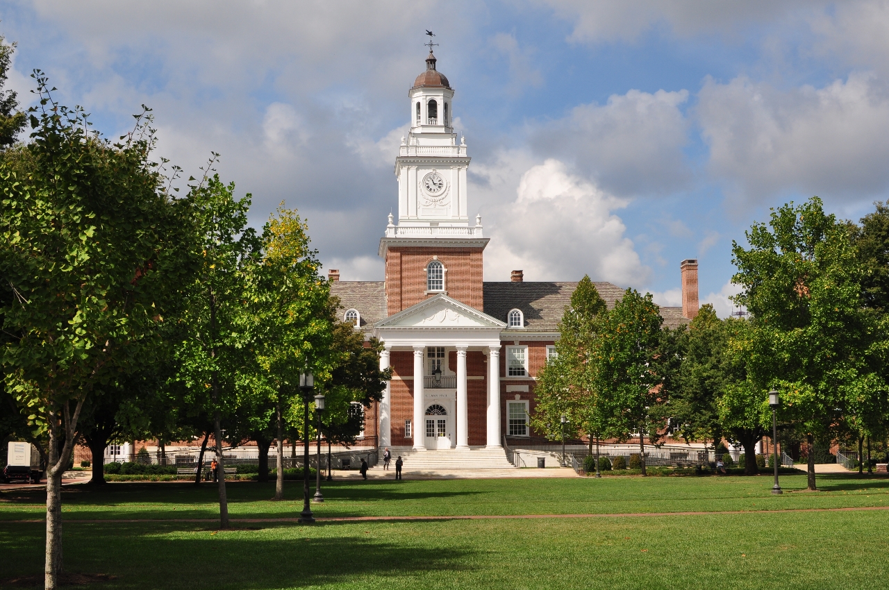 Education period of Matt Briggs in Johns Hopkins University