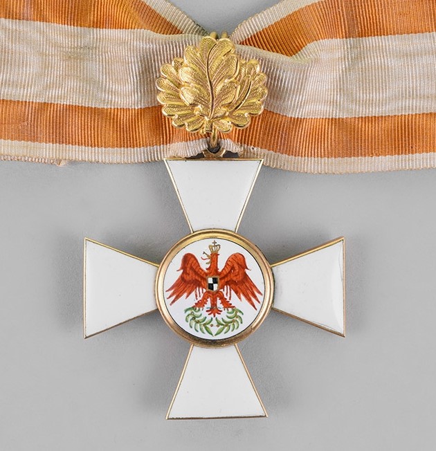 2nd class Red Eagle Order with oak leaves
