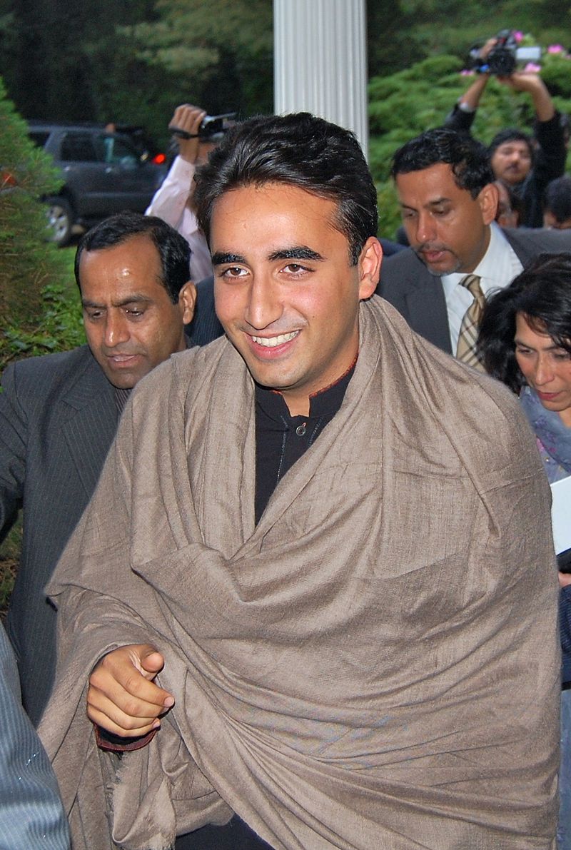 Son: Bilawal Bhutto Zardari 