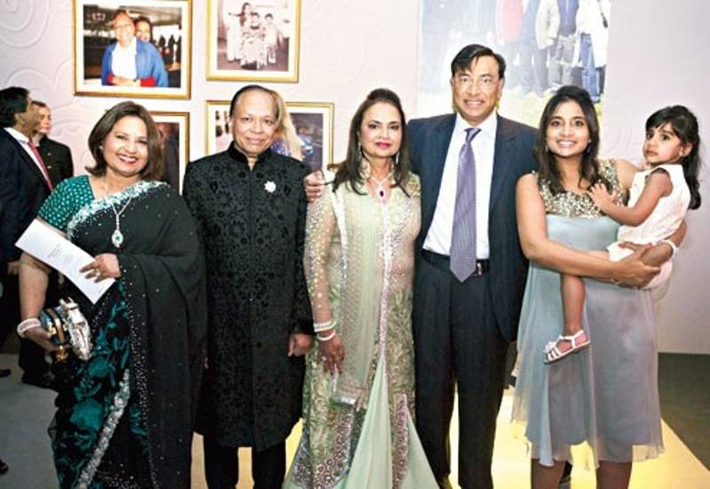Aditya Mittal & Lakshmi Mittal - undefined - Mittal family