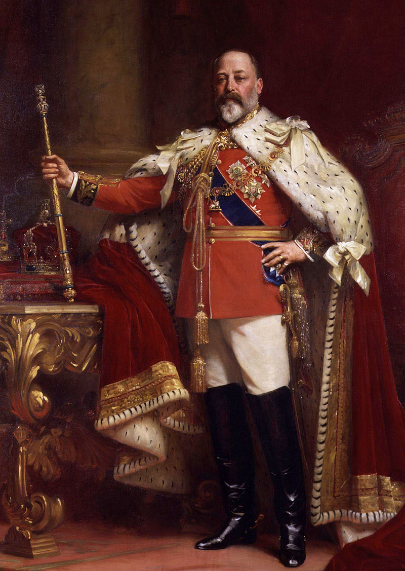Son: Edward VII, King of the United Kingdom