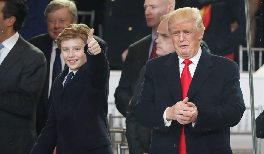 Son: Barron Trump