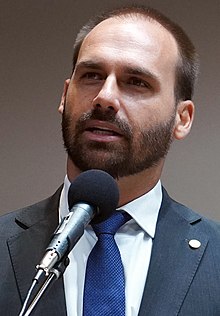 Son: Eduardo Bolsonaro