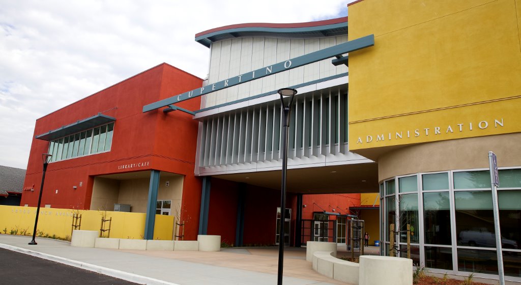 Education period of Azadeh Moaveni in Cupertino High School