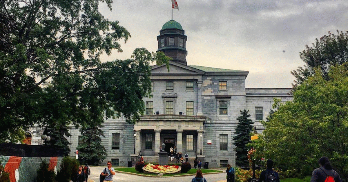 Education period of Ying Chen in McGill University