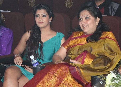 Mother: Chaya Sarathkumar
