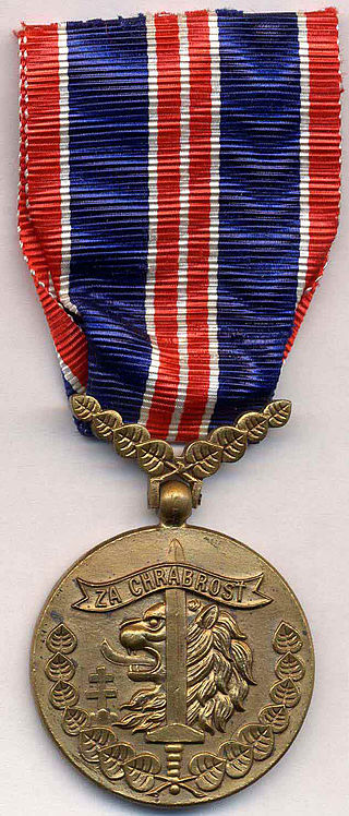 Medal For courage before the enemy (1945)