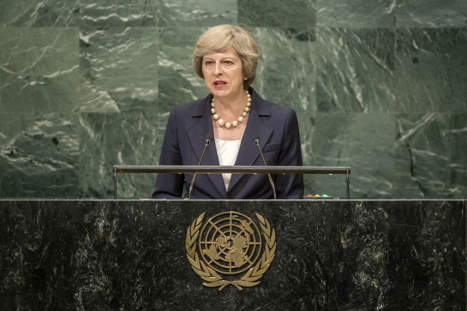 Career period of Theresa May in career
