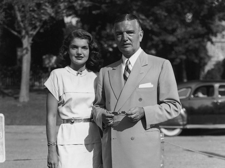 Father: John Vernou Bouvier III