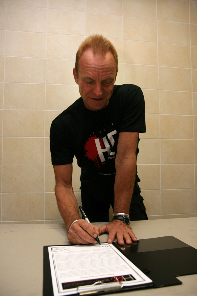 Gallery of Sting (Gordon Sumner)