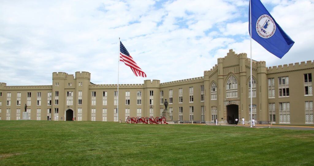 Education period of James Lane in Virginia Military Institute