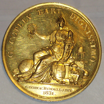 Copley Medal of the Royal Society