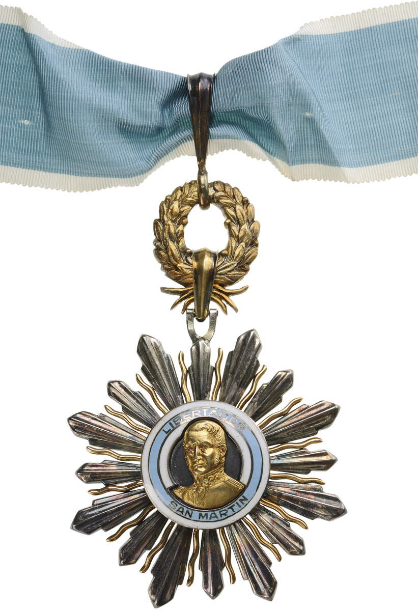 Grand Cross with Collar of the Order of the Liberator General San Martín