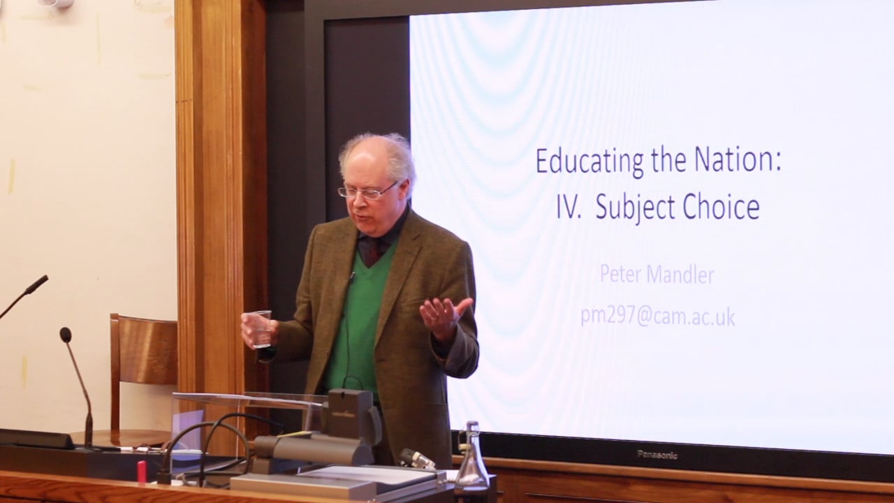 Career period of Peter Mandler in career