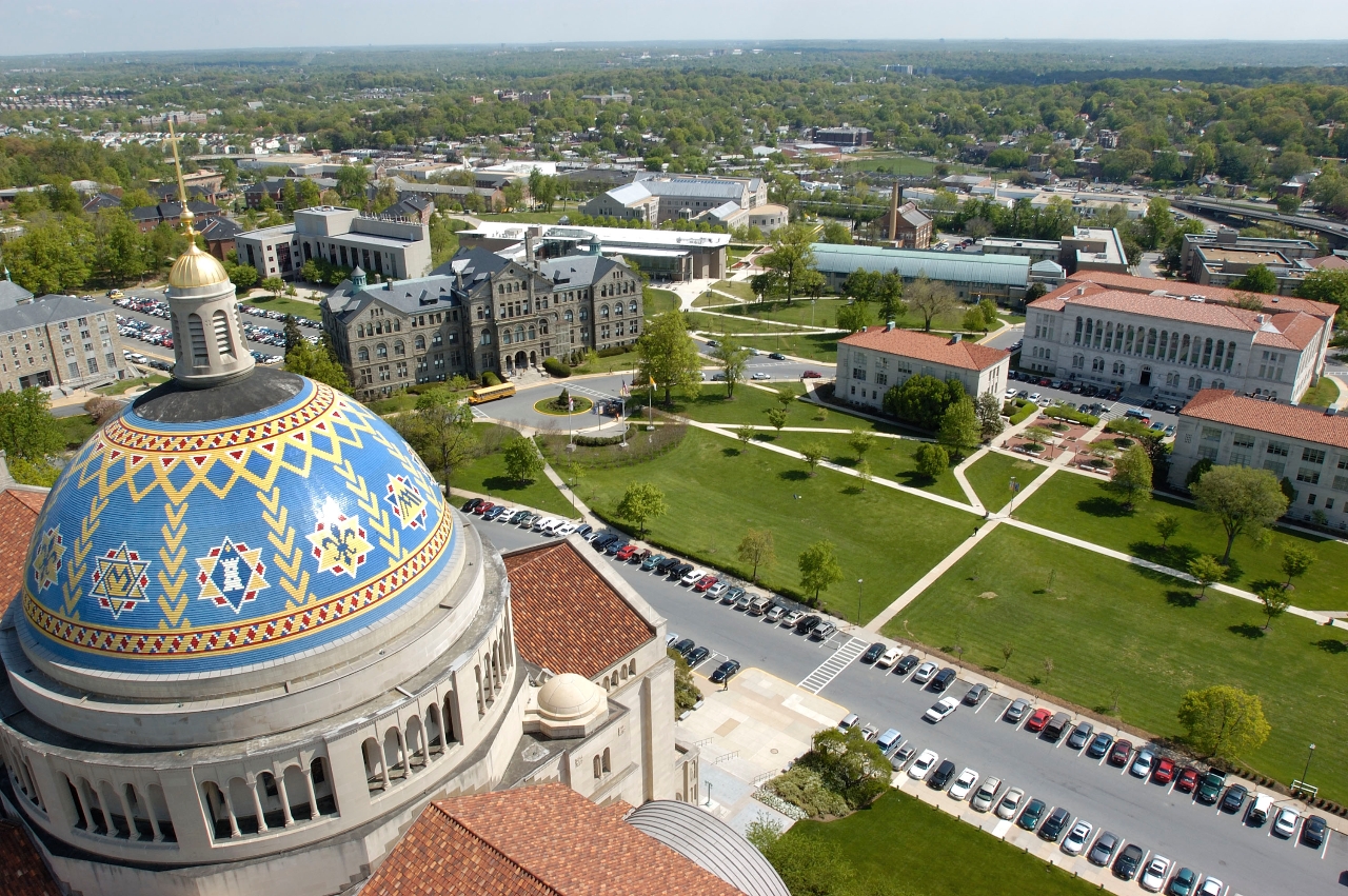 Education period of William Wimsatt Jr. in Catholic University of America