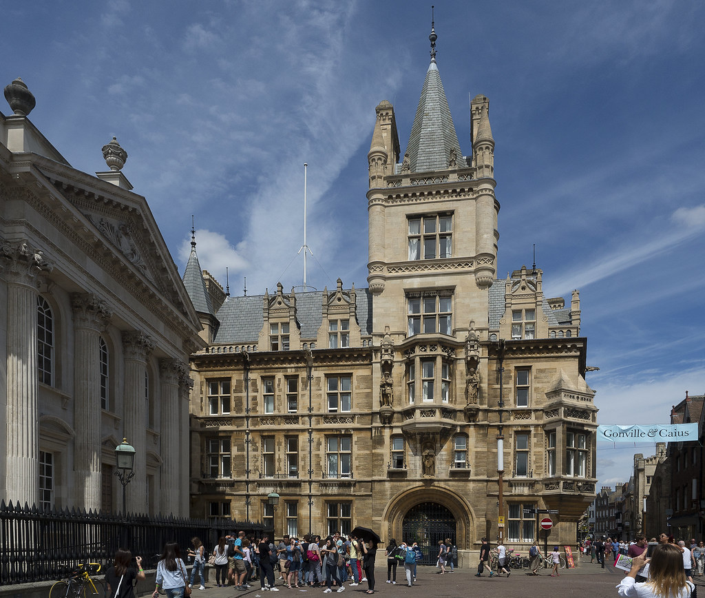 Education period of Harold Monro in Gonville and Caius College