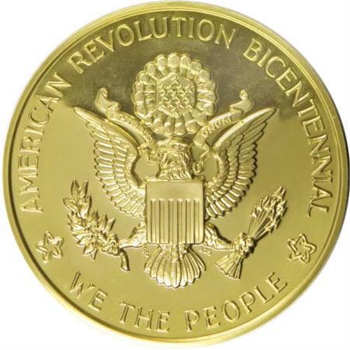 United States Bicentennial Gold medal