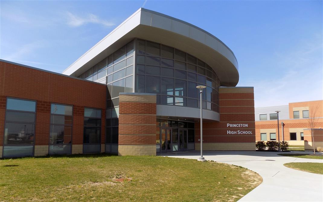 Education period of Adrian Fogelin in Princeton High School