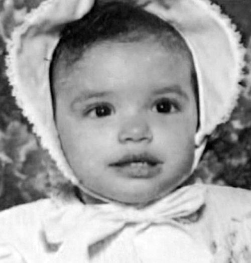 Salma Hayek Childhood Photos