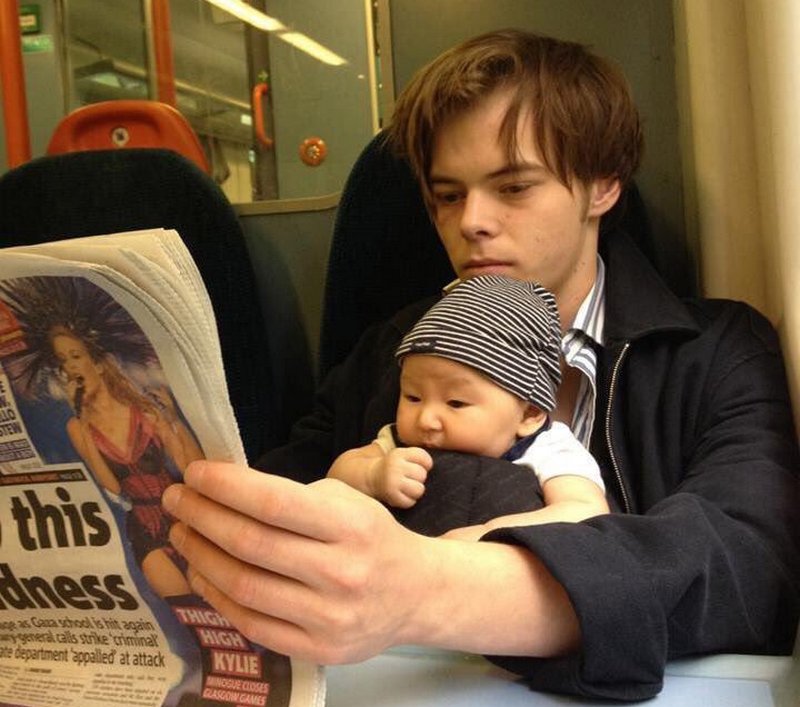Son: Archie Heaton