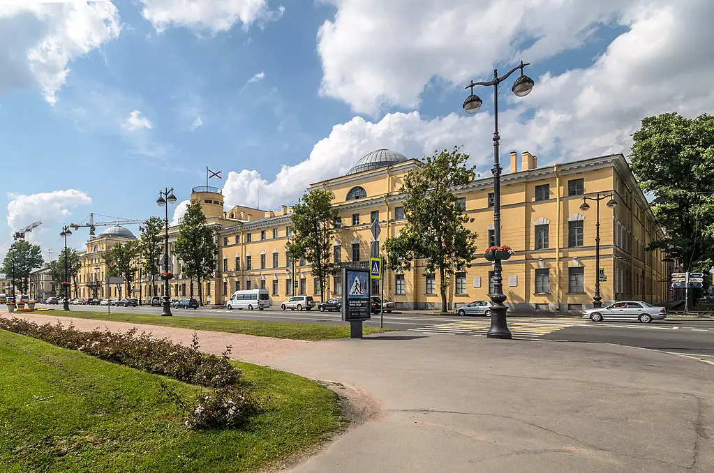 Education period of Vasily Nikolaevich Berkh in Sea Cadet Corps
