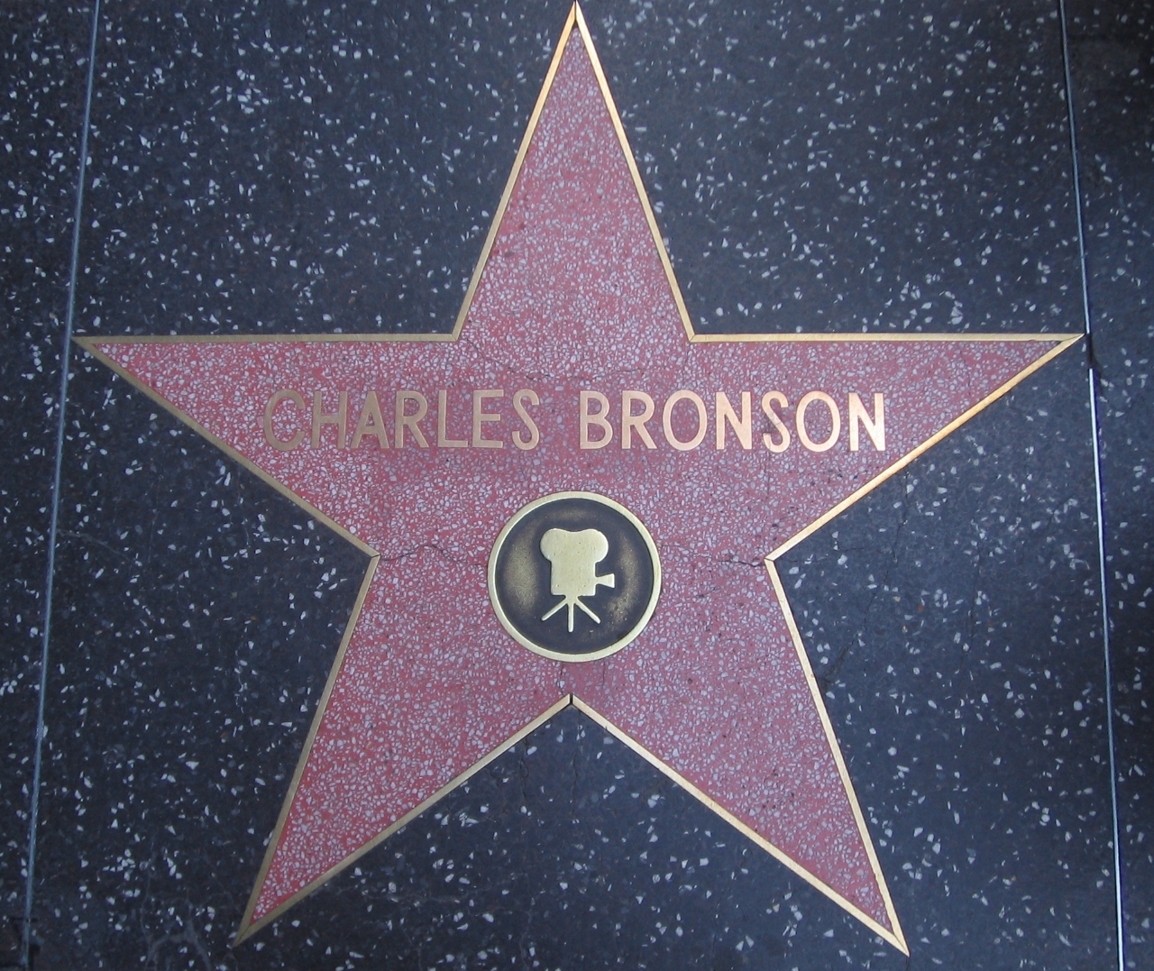 Charles Bronson's Star on the Hollywood Walk of Fame