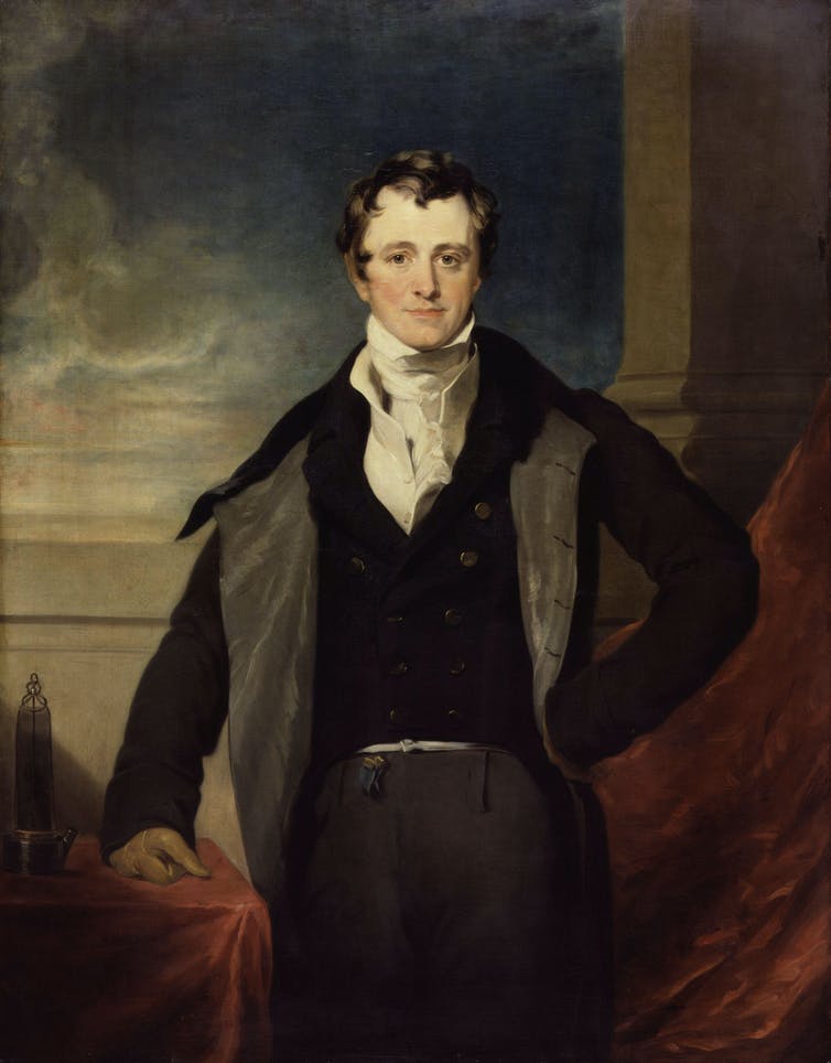 colleague: Humphry Davy