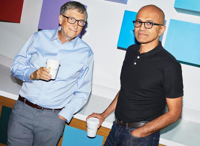 Career period of Satya Nadella in career